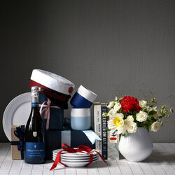 Fluted Contrast Mug 35 cl, mega blue Fluted Contrast Mug 35 cl, mega blue, Royal Copenhagen