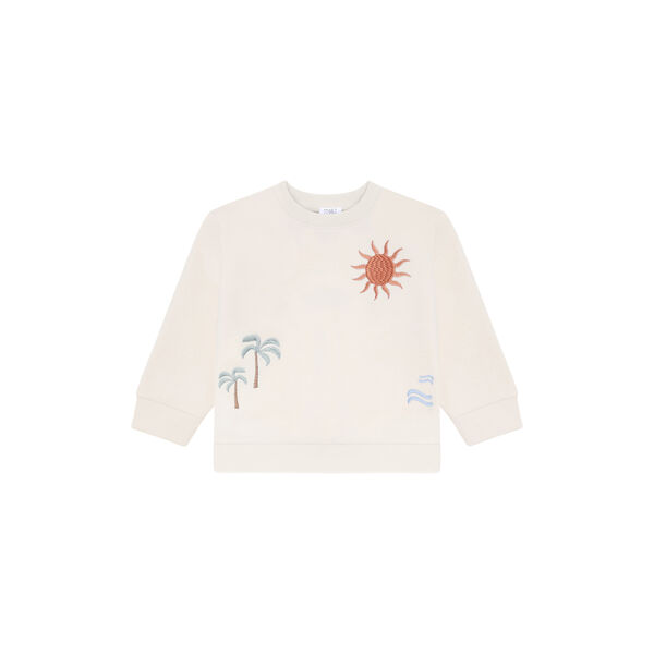 HCSejer Palms Sweatshirt, sandshell, Hust & Claire