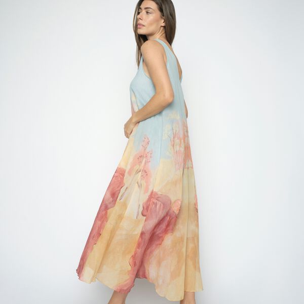 MMNylo Landscape Dress, skyway, MOS MOSH