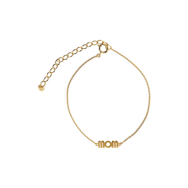 Wow Mom Bracelet, gold, Stine A Jewelry