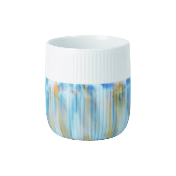 Fluted Contrast Marble Mug 35 cl, ocean mist Fluted Contrast Marble Mug 35 cl, ocean mist, Royal Copenhagen