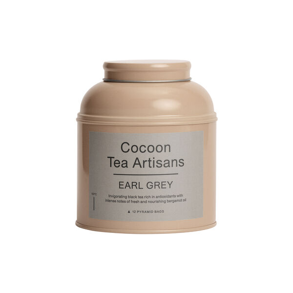 Tea Caddy, earl grey, Cocoon Tea Artisans