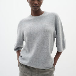 GaroIW Monika Oversize Tshirt, granite melange, InWear