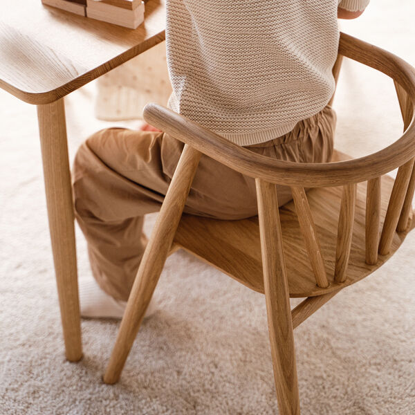 Storm Kid's Chair, oak, OAKLINGS