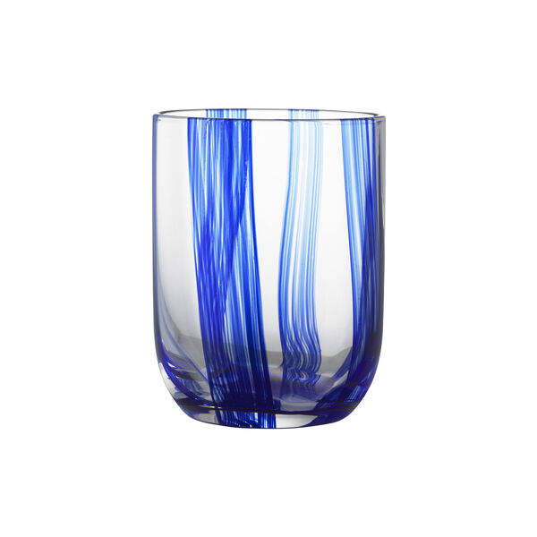 Stripe Glass, blue stripes, Normann Copenhagen