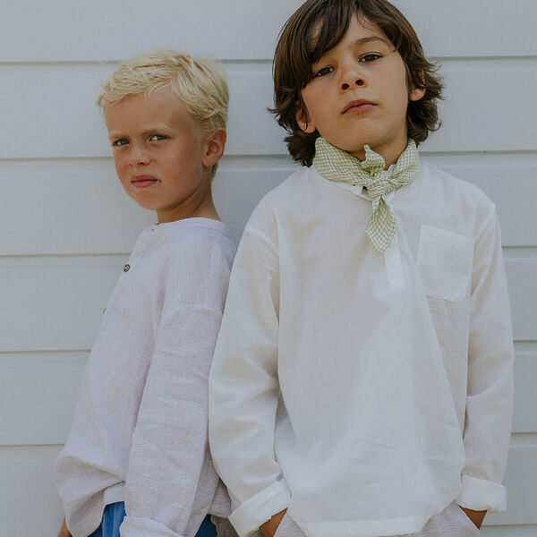 Carlton Shirt, white, Lalaby