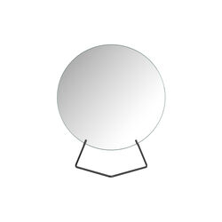 Standing Mirror, black, MOEBE