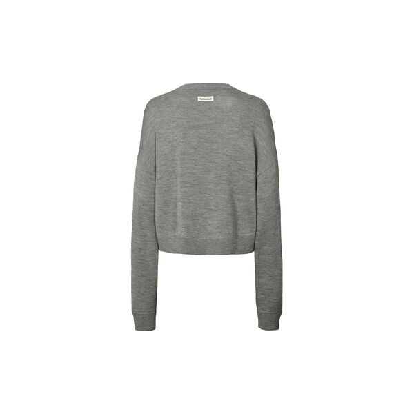 Wool Crew Logo Keep Me, light melange grey, Rethinkit