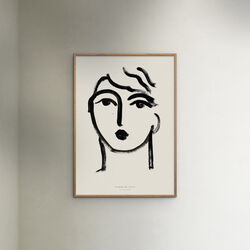 Coco - Visage de Fille, Poster & Frame