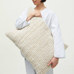 Idras Pillow, pure ecru, Aiayu