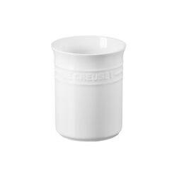 Small Utensil Jar, white, Le Creuset
