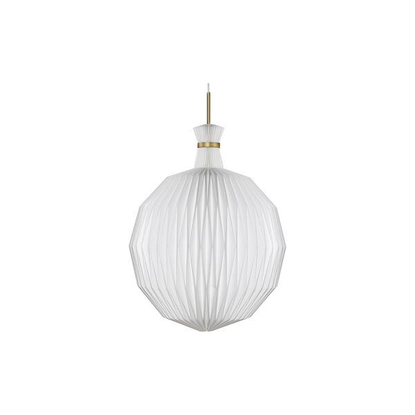 LE KLINT 101 Pendant with Standard Shade, white/brass LE KLINT 101 Pendant with Standard Shade, white/brass, LE KLINT