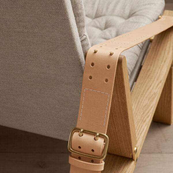 FK11 Plico Chair, white oiled oak/natural, Carl Hansen & S&oslash;n