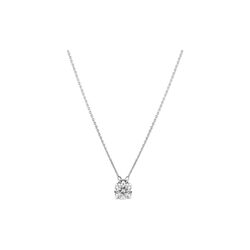 Venice Solitaire Necklace | 14 kt. White gold | 0,50 ct, Sif Jakobs Jewellery
