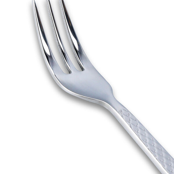 Rhombe Cake fork 4 pcs., Lyngby Porcel&aelig;n