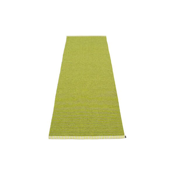 Mono Plastic Rug, olive/lime Mono Plastic Rug, olive/lime, Pappelina