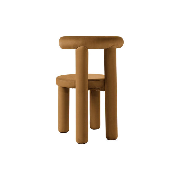 Calan Chair, velvet brown, Westwing Collection