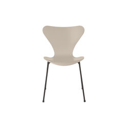 Series 7&trade; 3107 Fully Lacquered Chair, light beige/warm graphite, Fritz Hansen