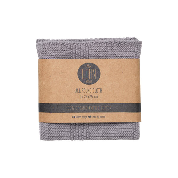 Knitted Cloth, spanish grey Knitted Cloth, spanish grey, By LOHN