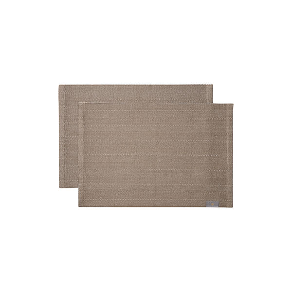 HERRINGBONE Placemat, walnut, Georg Jensen Damask