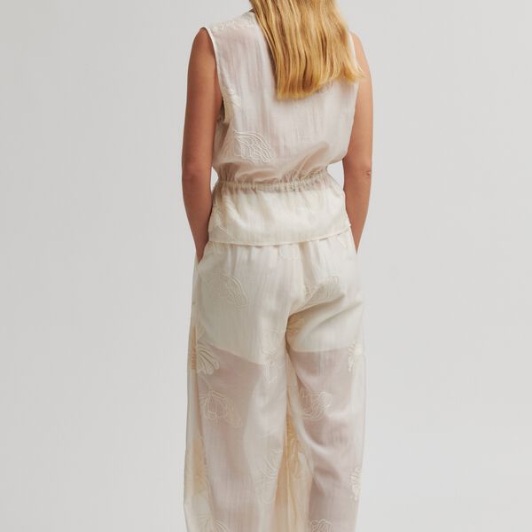 Vira Trousers, soft beige, Second Female