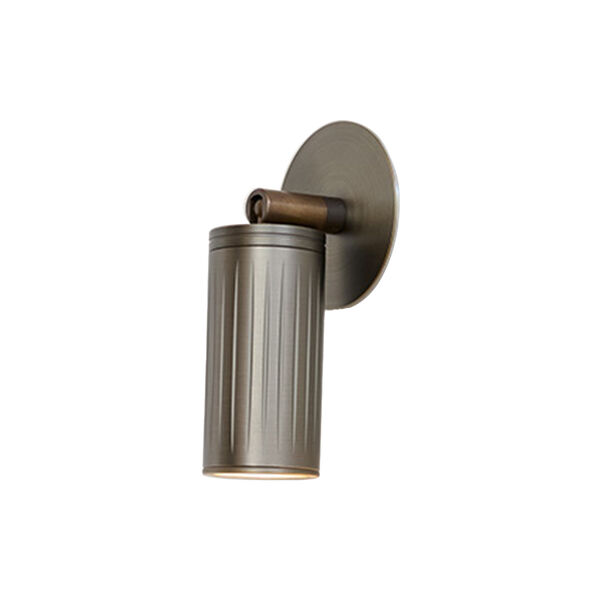 Luminar Box-Mount Wall Light, browned brass, Rama Lights