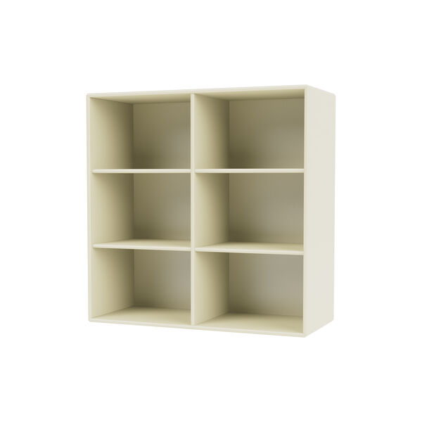 Montana 1113 Shelf with Wheels, 150 vanilla/black, Montana Furniture