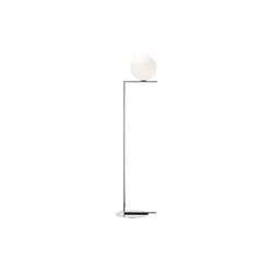 Flos IC F2 floor lamp, chrome, Flos