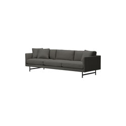 5623 Calmo 80 3-seater Sofa, dark grey/black, Fredericia Furniture