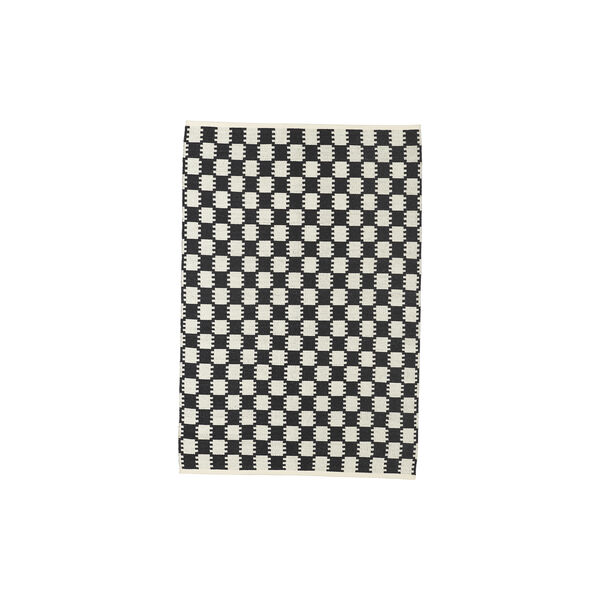 Rug VK-5, black/white, NORDICMODERN