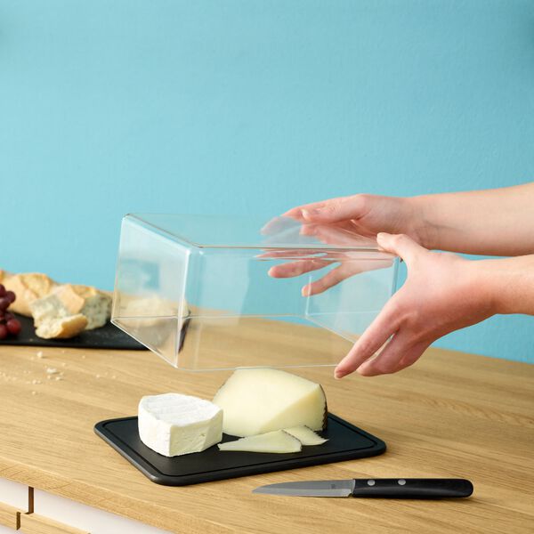 CONTAIN-IT Cheese Box, black CONTAIN-IT Cheese Box, black, RIG-TIG