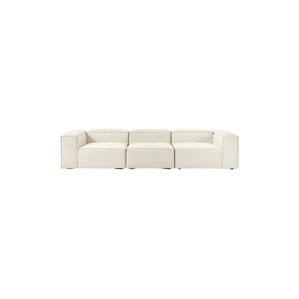 Lennon Modular 4-Seater Sofa, woven off white, Westwing Collection