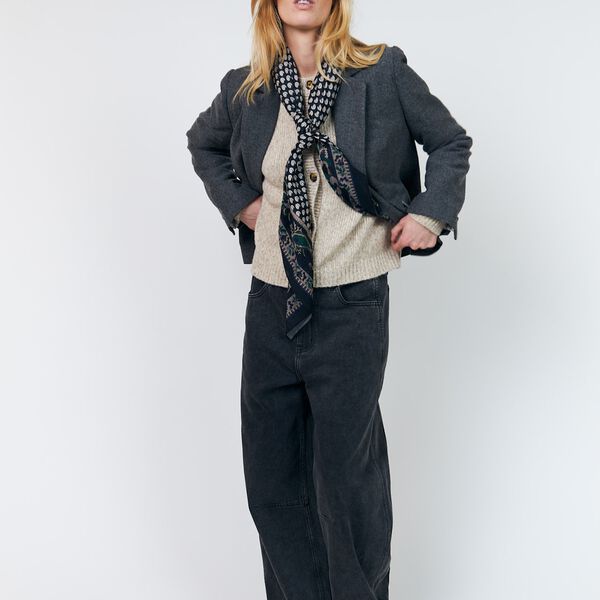 JillLL Scarf, black, Lollys Laundry