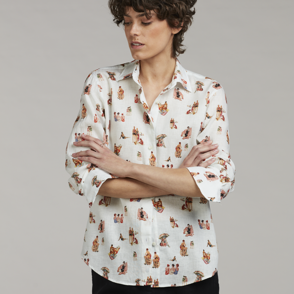 Siri Shirt, multi pattern, Stenstr&ouml;ms