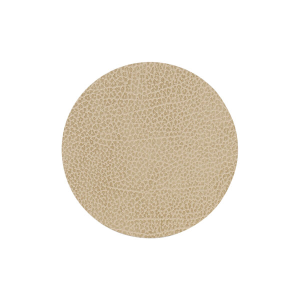 Hippo glass mat Circle, sand, LIND DNA