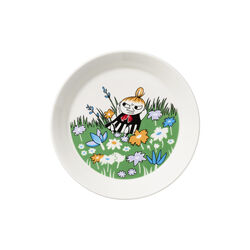 Moomin Plate Ø 19 cm Little My and Meadow Moomin Plate Ø 19 cm Little My and Meadow, Moomin Arabia