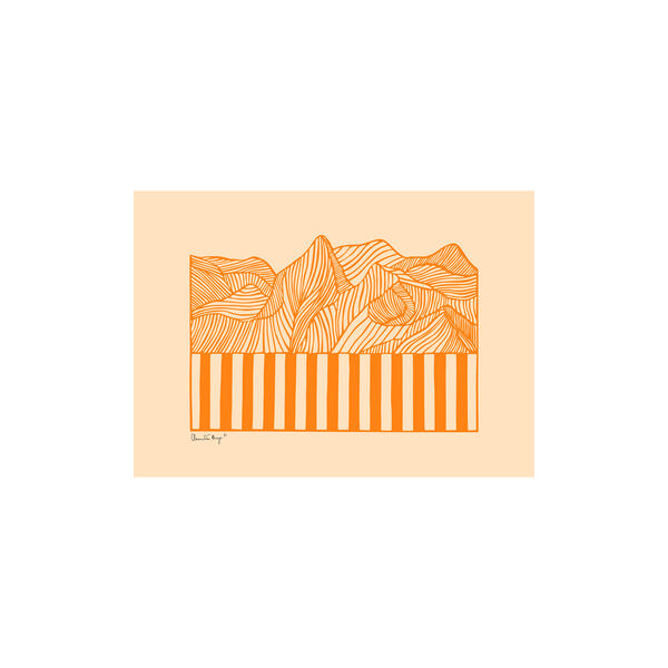 Papercut 04, orange Papercut 04, orange, Peléton