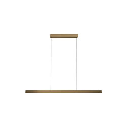 EDGE LINEAR S1500 Pendant, brass, LIGHT-POINT