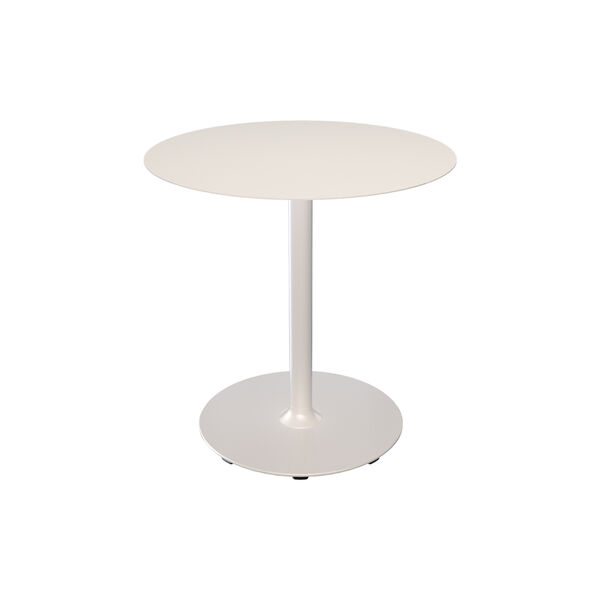 PICO Caf&eacute; Table with Round Base &Oslash; 74, muted white, HOUE