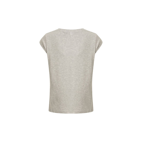 CC Heart Basic T-shirt, light grey melange, Coster Copenhagen