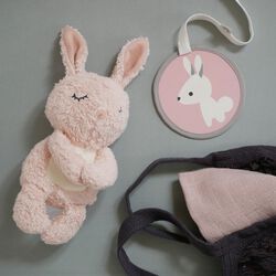 Bimle Rabbit Cuddly Toy, rose, Franck & Fischer