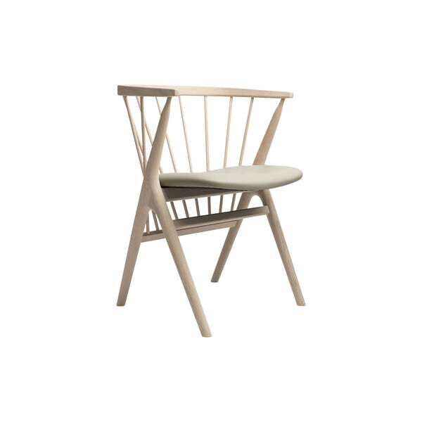 Sibast No 8 Dining Chair, white oiled oak/light grey, Sibast Furniture