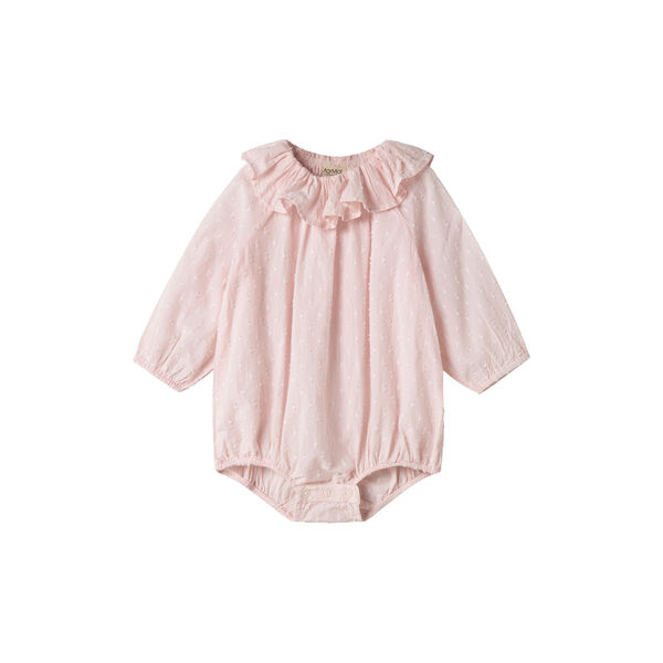 Rosetta LS Romper, rosa, MarMar Copenhagen
