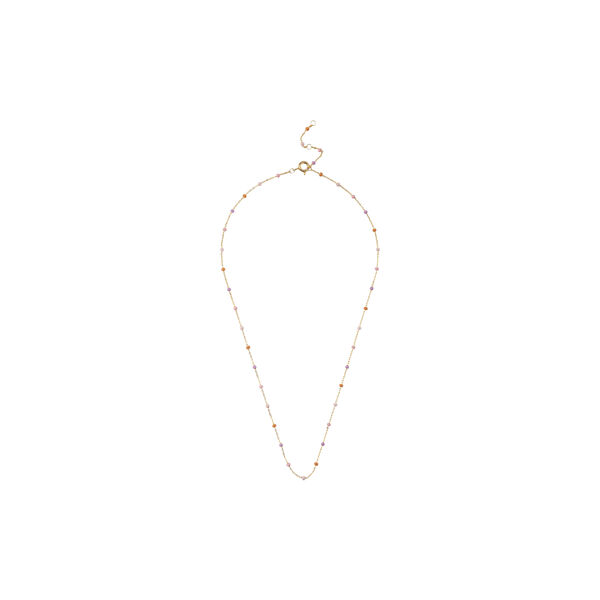 Lola necklace, gold/blush, ENAMEL Copenhagen