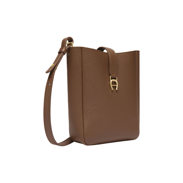 Zaira Pouch | Saddle Brown, Aigner