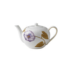 Flora Teapot, morning glory, Royal Copenhagen