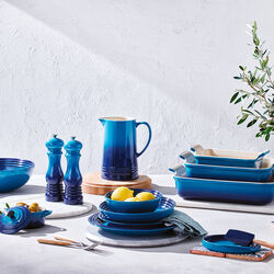 Oval Spoon Rest, azure blue, Le Creuset