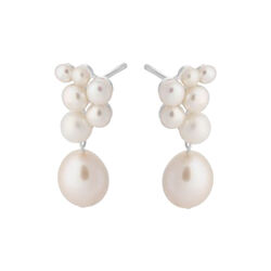 Ocean Treasure earrings, silver, Pernille Corydon Jewellery