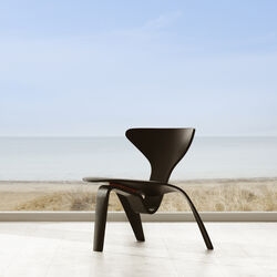 PK0 A&trade; Lounge Chair, black, Fritz Hansen