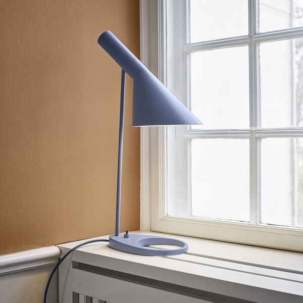 AJ Table Lamp, dusty blue, Louis Poulsen